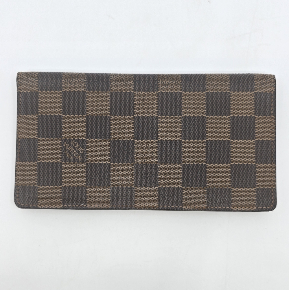 Louis Vuitton Damier Ebene Brazza Wallet